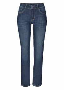 MAC, Damen 5-Pocket-Jeans, Blau