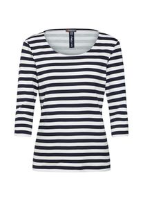 Street One, Damen Shirt 'LTD QR Piper', Dunkelblau