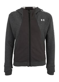 Under Armour, Damen Fleecejacke mit hohem Kragen, Dunkelgrau