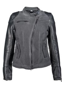Maze, Damen Jacke 'Pensacola', Dunkelgrau / Schwarz