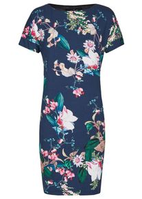 Daniel Hechter, Damen Kleid, Himmelblau / Mischfarben