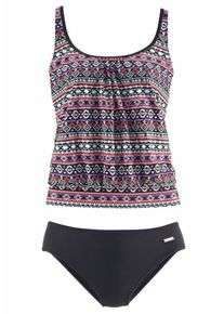 Lascana, Damen Tankini, Blau