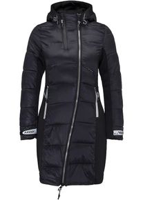 Dry Laundry Japan Dry Laundry, Damen Parka, Schwarz