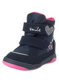 MyToys-COLLECTION, Mädchen Winterstiefel, Navy / Pink