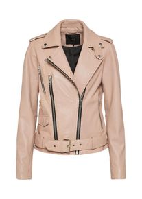 Y.A.S, Damen Lederjacke 'YASLUMIAR', Rosa