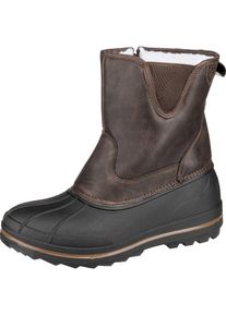 Kimberfeel, Damen Winterstiefeletten, Braun / Schwarz