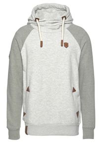 Naketano, Herren Hoody 'Perverser', Dunkelgrau / Graumeliert