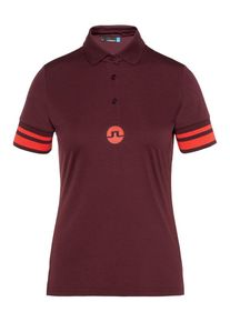 J. Lindeberg J.Lindeberg, Damen Poloshirt 'W Wynne TX', Weinrot