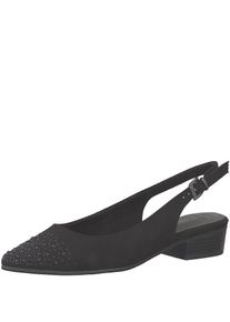 Marco Tozzi, Damen Slingpumps, Schwarz