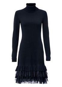 Heine, Damen Strickkleid, Kobaltblau