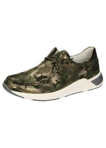 Sioux, Damen Schn&uuml;rschuh 'Grash-D191-57', Khaki / Oliv