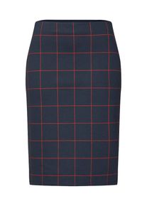 re.draft, Damen Rock, Navy / Rot