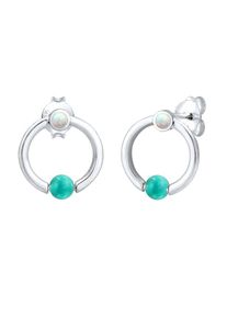 Elli, Damen Ohrringe, Türkis / Silber