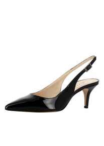 Evita, Damen Sling Pumps, Schwarz