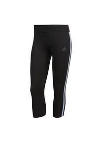 adidas Performance, Damen Leggins, Hellblau / Schwarz