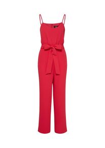Only, Damen Jumpsuit 'onlANYA STRAP BOW', Hellrot