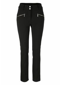 Laura Scott, Damen Röhrenhose, Schwarz