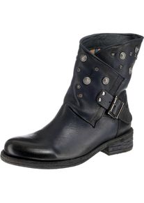 felmini, Damen Biker Boots 'Verdy', Nachtblau