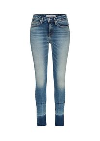 Calvin Klein Jeans, Damen Jeans 'CKJ 011 Mid Rise Skinny West Ankle', Blue Denim