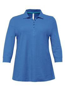 sheego Basic, Damen T-Shirt, Royalblau