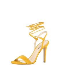 Evita, Damen Sandalette, Ocker