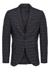 Selected Homme, Herren Blazer, Blau / Schwarz