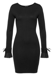 Melrose, Damen Strickkleid, Schwarz
