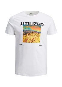 Jack & Jones JACK & JONES, Herren T-Shirt, Mischfarben / Wei&szlig;