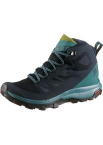 Salomon, Damen Wanderschuhe 'OUTline Mid GTX', Marine / Pastellblau