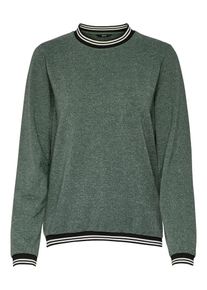 Only, Damen Oberteil, Smaragd / Schwarz / Wei&szlig;