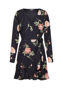 Fashion Union, Damen Kleid 'TARIN', Mischfarben / Schwarz