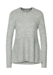 Only, Damen Pullover 'BALLERINA', Hellgrau