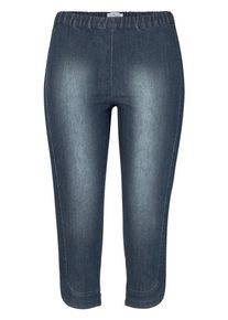 Cheer, Damen Caprijeans, Dunkelblau