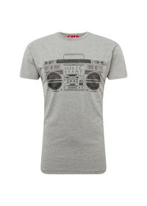 Derbe, Herren Shirt 'Boombox', Grau
