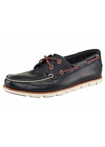 Timberland, Herren Mokassins mit Schn&uuml;rung, Schwarz