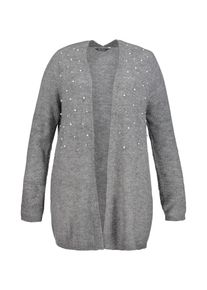 Ulla Popken, Damen Strickjacke, Grau