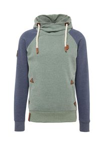 Naketano, Herren Kapuzenpullover, Blau / Grün