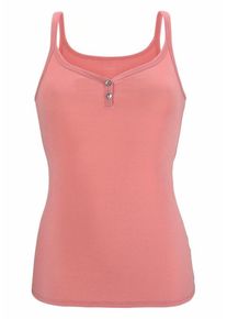 Schiesser, Damen Spaghettitop 'Naturschönheit', Rosa