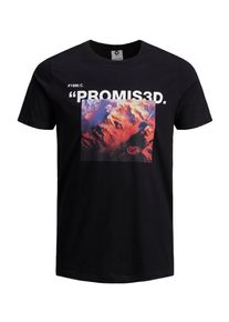 Jack & Jones JACK & JONES, Herren T-Shirt, Mischfarben / Schwarz