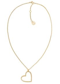 Tommy Hilfiger, Damen Kette 'Fine Core, 2780115', Gold / Weiß