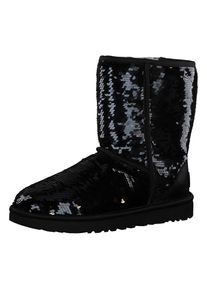 UGG Australia UGG, Damen Stiefel 'Classic Short Sequin', Schwarz