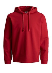 Jack & Jones JACK & JONES, Herren Sweatshirt, Rot / Weiß