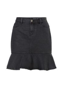 Noisy may, Damen Jeansrock 'NMSEJLA PEPLUM', Anthrazit
