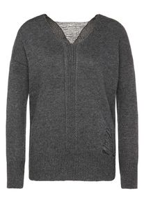 Khujo, Damen Pullover 'MANTI', Anthrazit