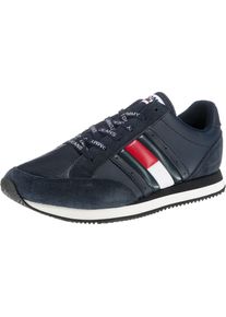 Tommy Jeans, Herren Sneaker, Nachtblau / Rot / Weiß