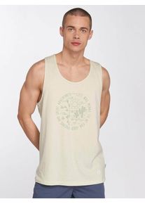 Just Rhyse, Herren Tanktop 'Santa Lucia', Beige