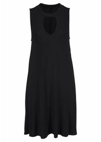 Beach Time, Damen Strandkleid, Schwarz