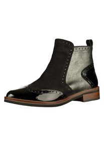 Gadea, Damen Stiefelette, Schwarz / Silber