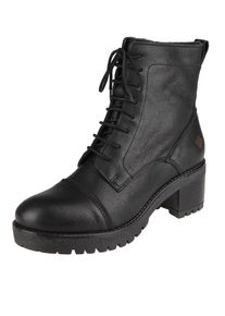 Apple of Eden, Damen Schn&uuml;r-Boots 'AMY', Schwarz