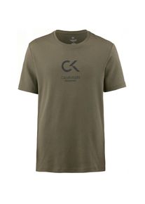 Calvin Klein Performance, Herren Funktionsshirt, Graphit / Oliv